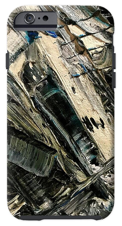 Blue Scrape - Phone Case