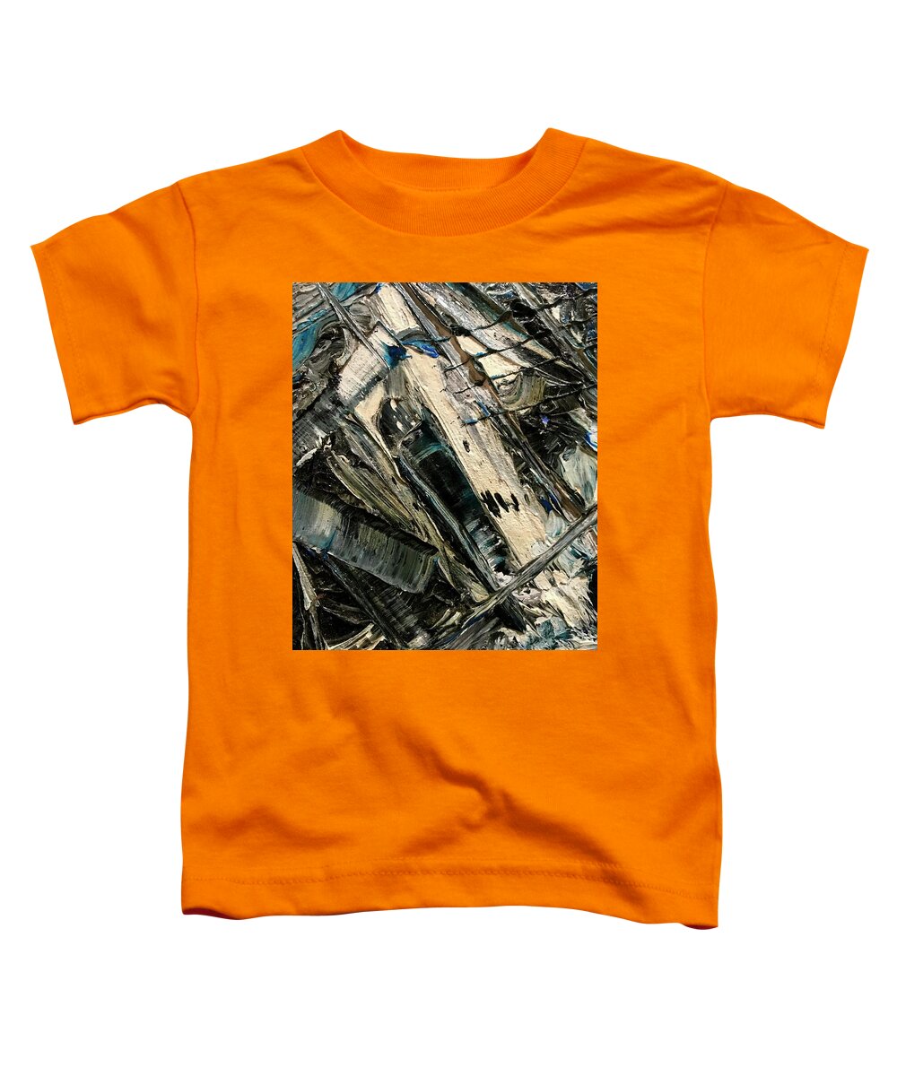 Blue Scrape - Toddler T-Shirt