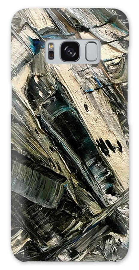 Blue Scrape - Phone Case