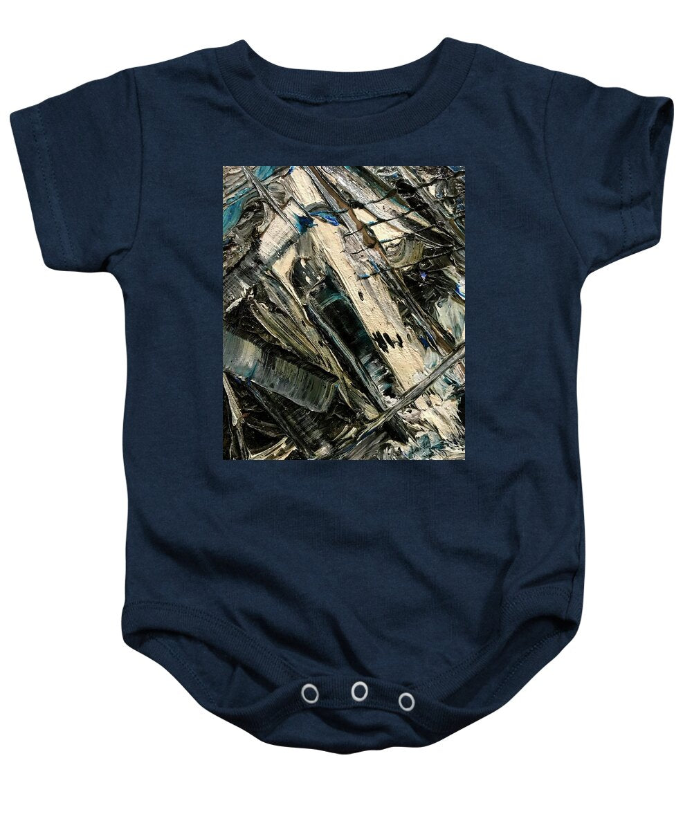 Blue Scrape - Baby Onesie