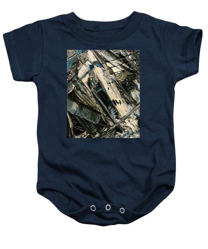 Blue Scrape - Baby Onesie