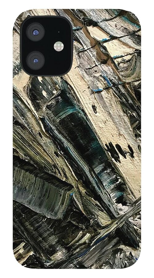 Blue Scrape - Phone Case