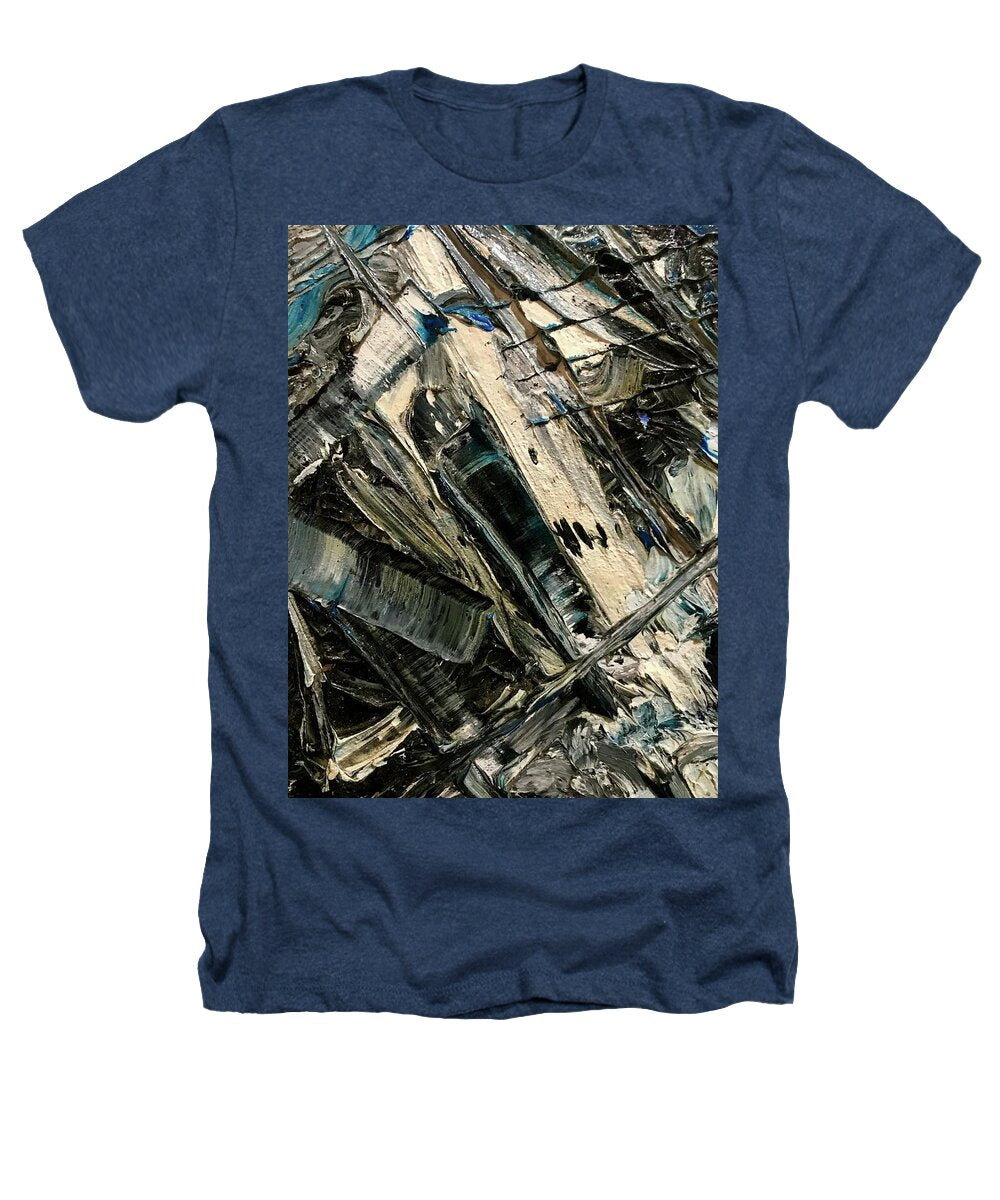 Blue Scrape - Heathers T-Shirt