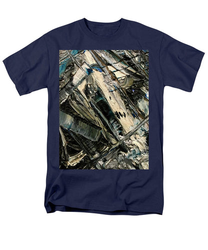 Blue Scrape - Men's T-Shirt  (Regular Fit)
