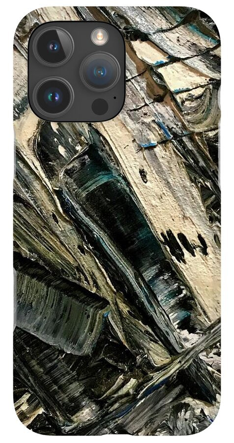 Blue Scrape - Phone Case