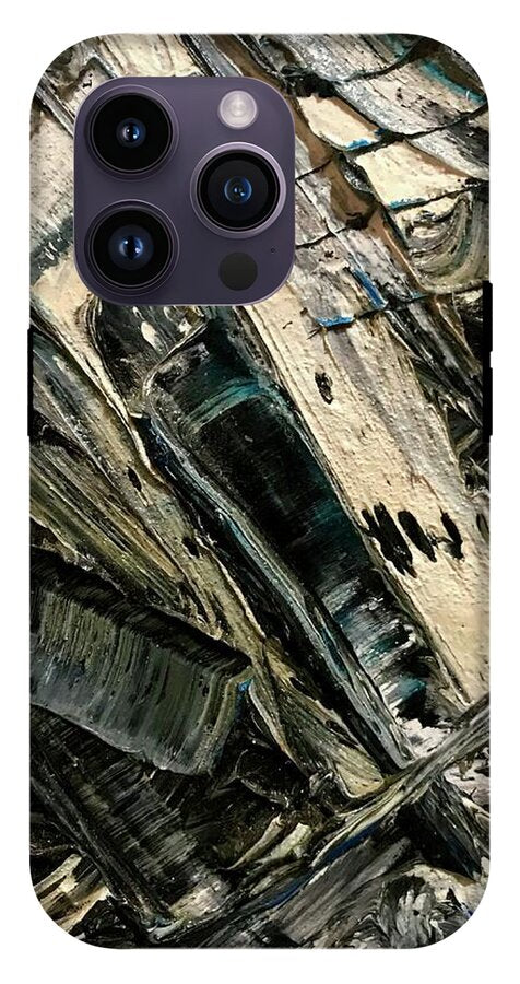 Blue Scrape - Phone Case