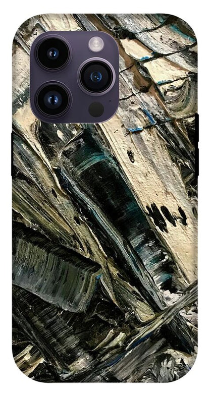 Blue Scrape - Phone Case