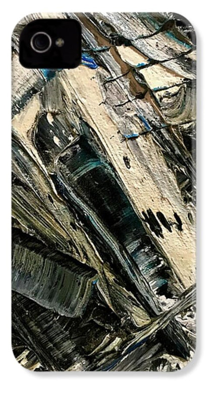 Blue Scrape - Phone Case