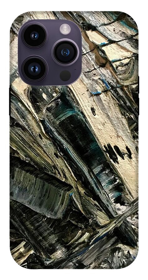 Blue Scrape - Phone Case