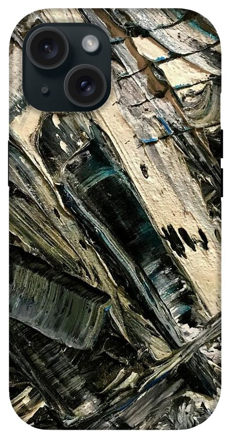 Blue Scrape - Phone Case