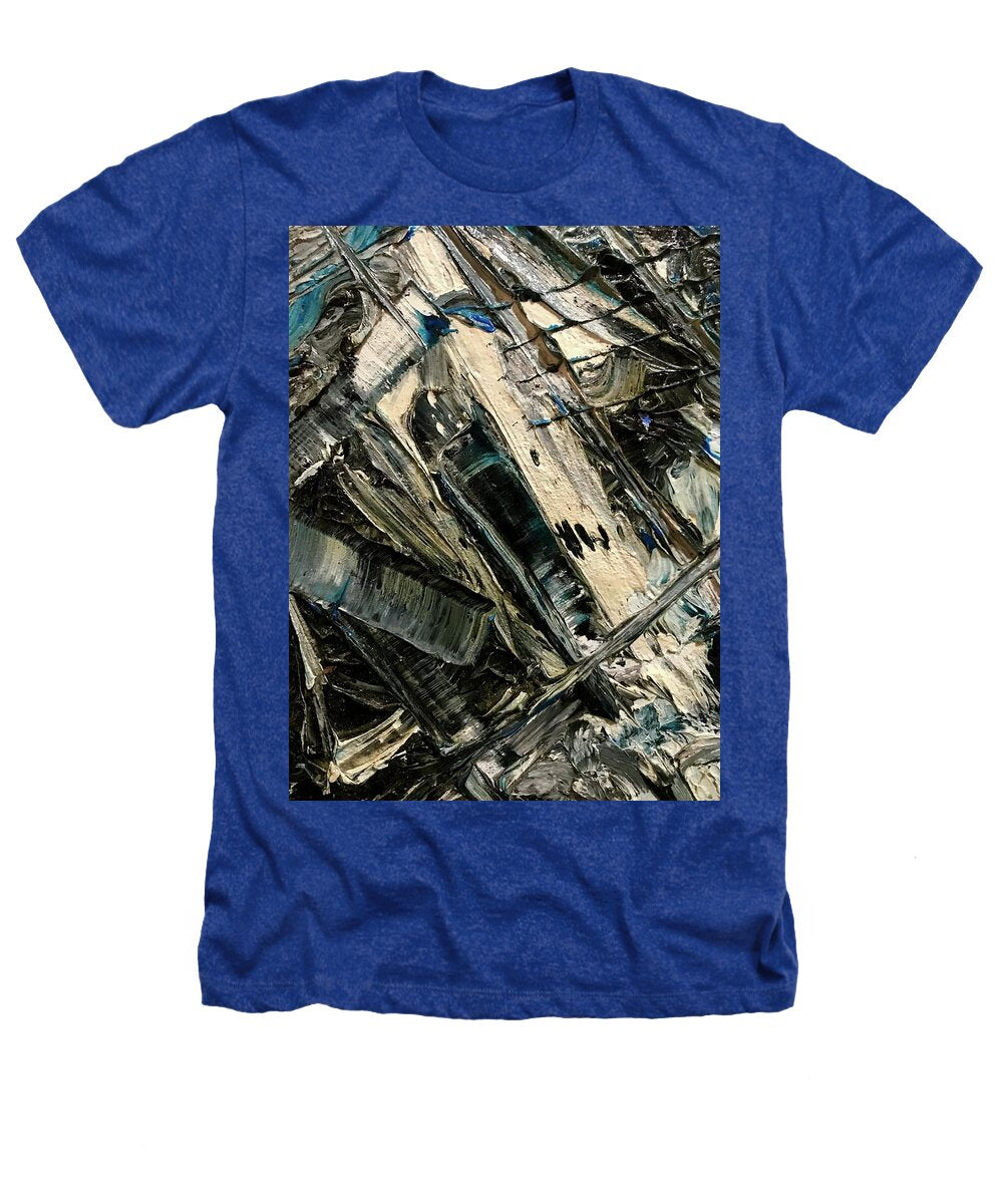 Blue Scrape - Heathers T-Shirt