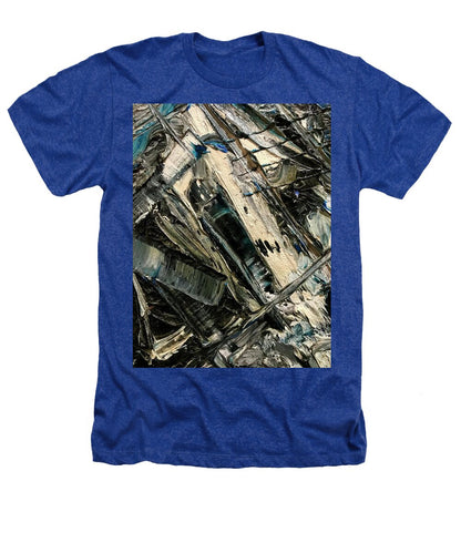 Blue Scrape - Heathers T-Shirt