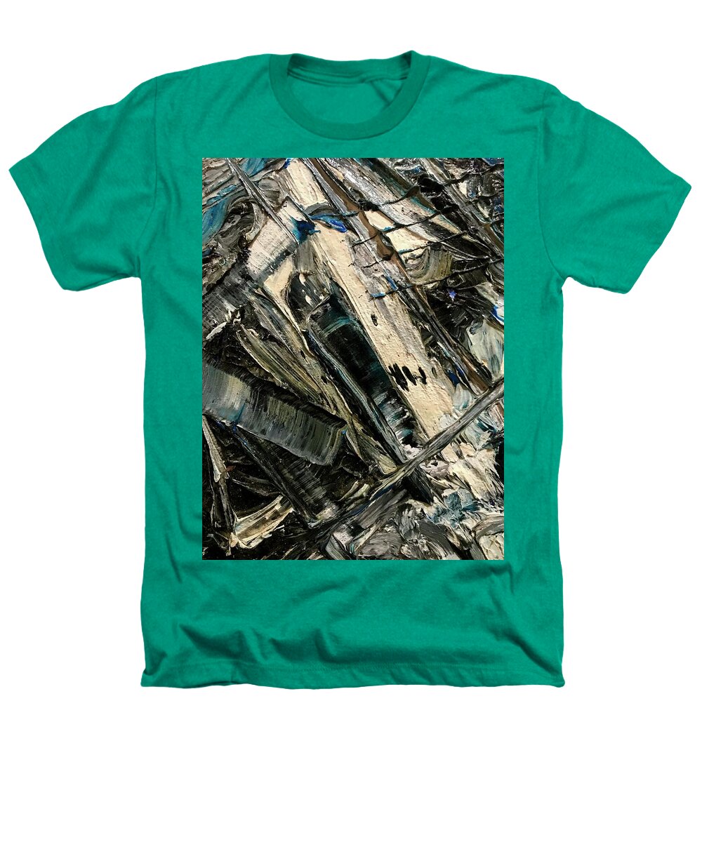 Blue Scrape - Heathers T-Shirt