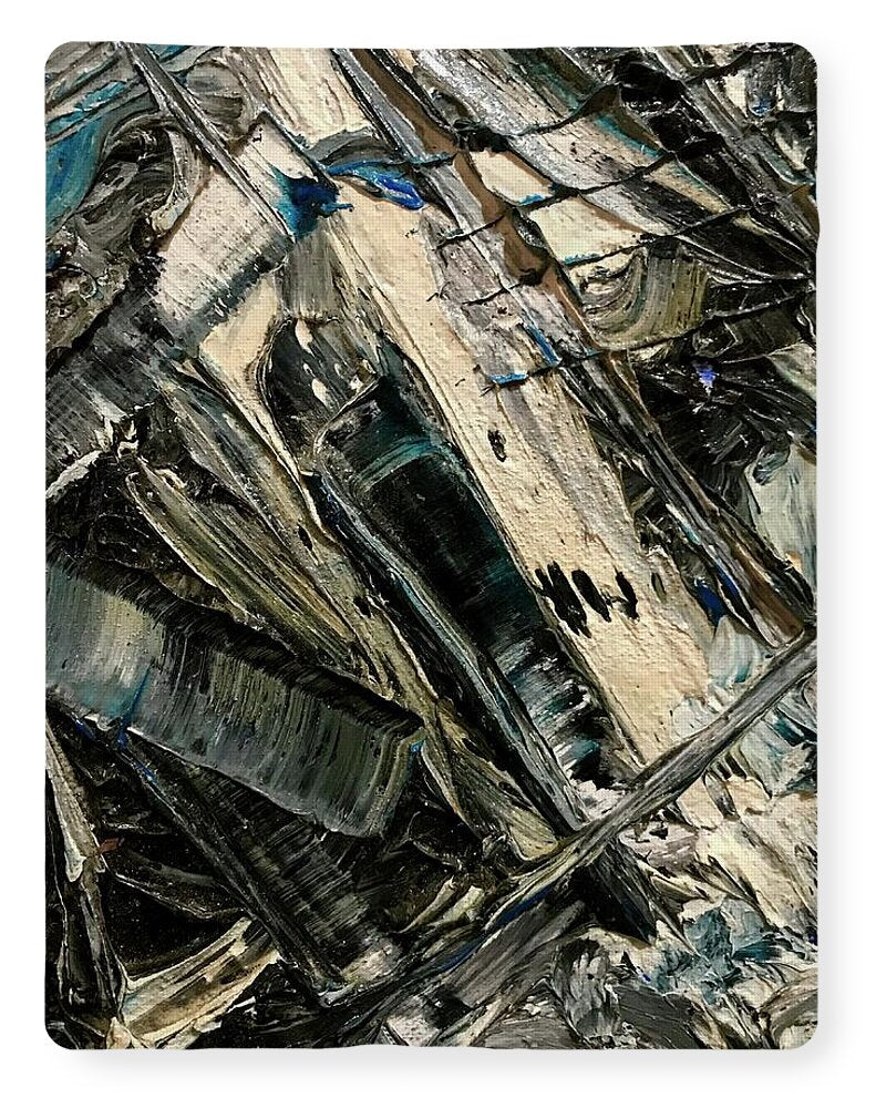 Blue Scrape - Blanket