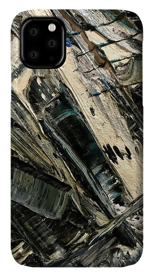 Blue Scrape - Phone Case