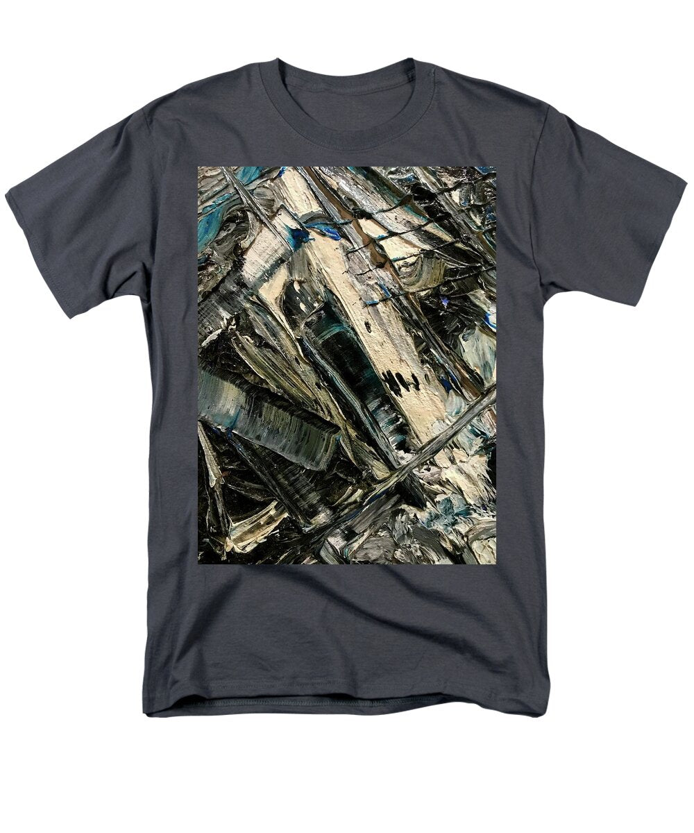 Blue Scrape - Men's T-Shirt  (Regular Fit)