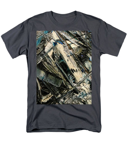 Blue Scrape - Men's T-Shirt  (Regular Fit)