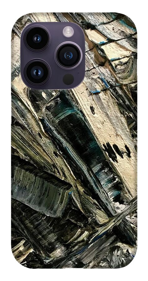 Blue Scrape - Phone Case