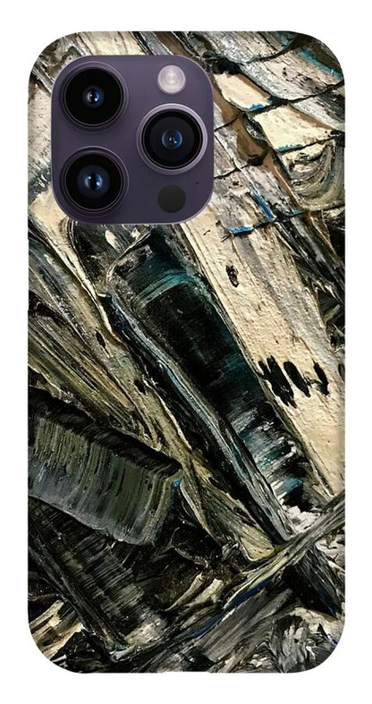 Blue Scrape - Phone Case
