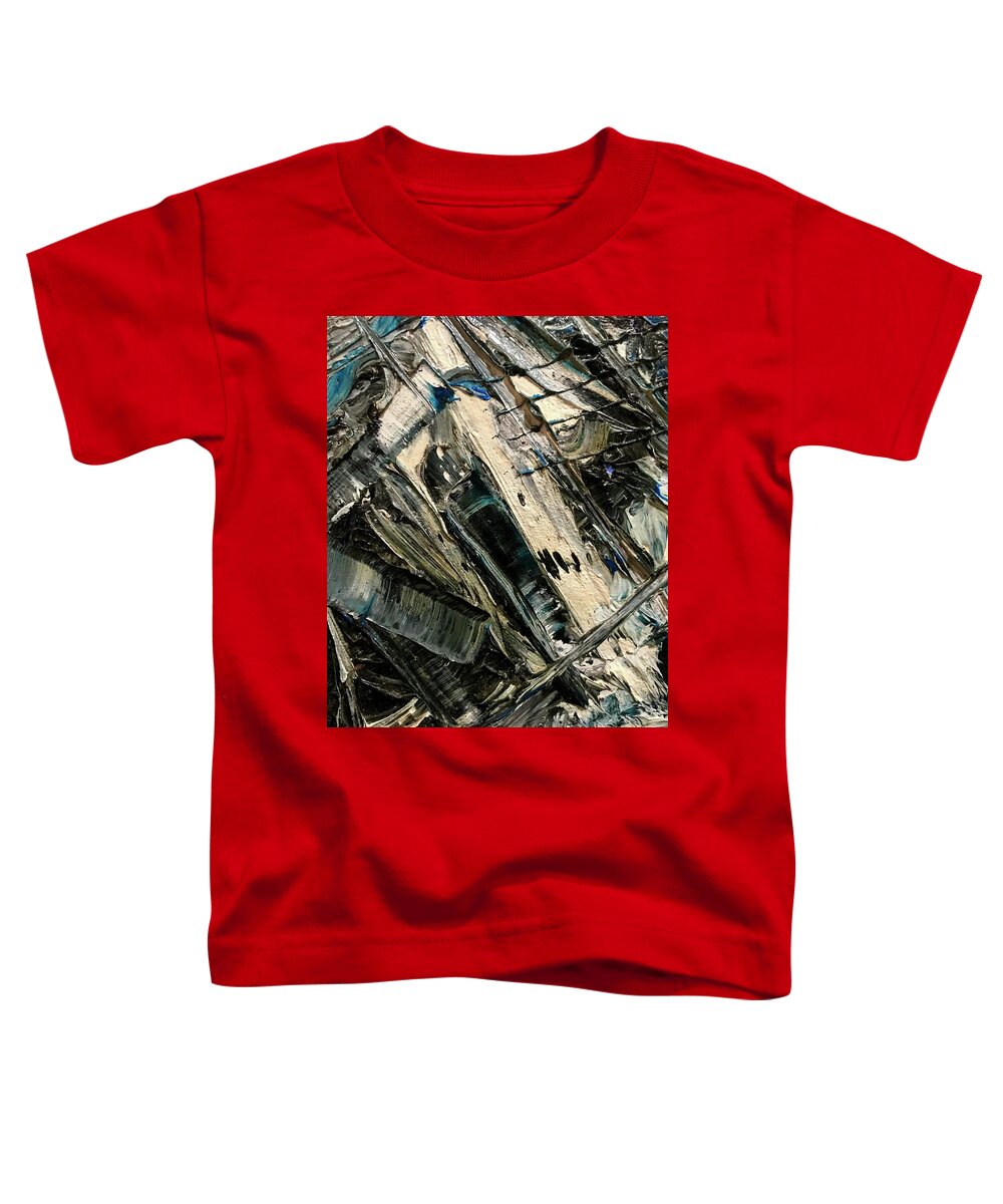 Blue Scrape - Toddler T-Shirt