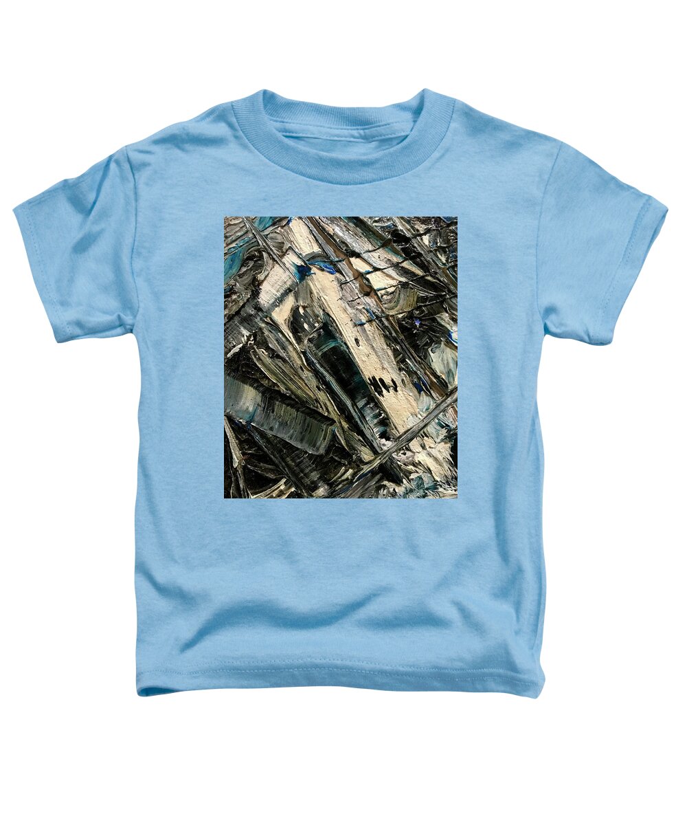 Blue Scrape - Toddler T-Shirt