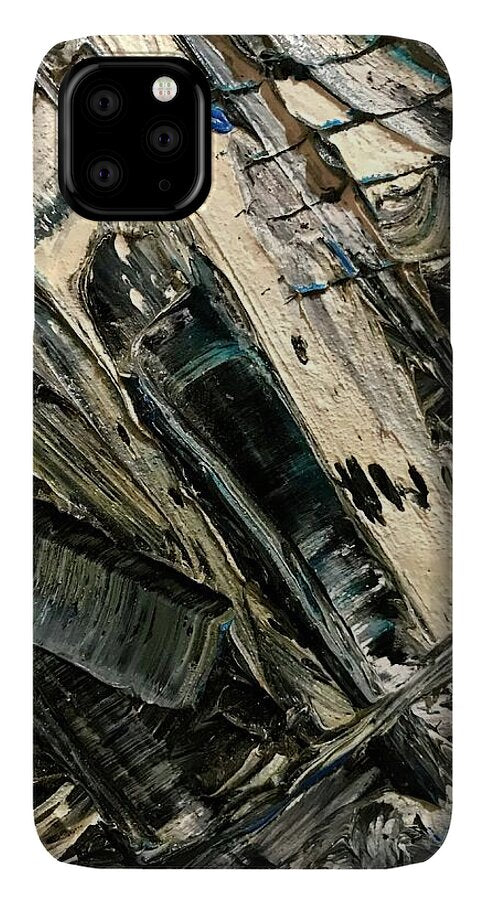 Blue Scrape - Phone Case