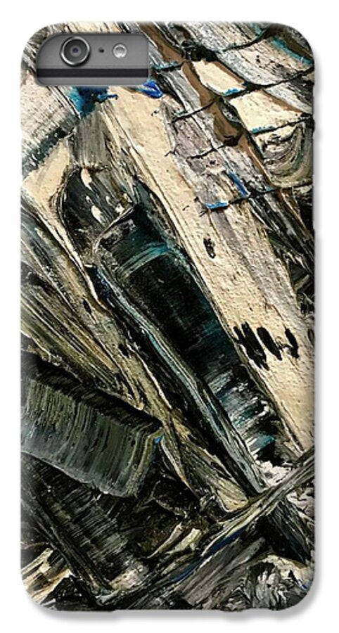 Blue Scrape - Phone Case