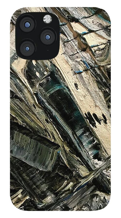 Blue Scrape - Phone Case