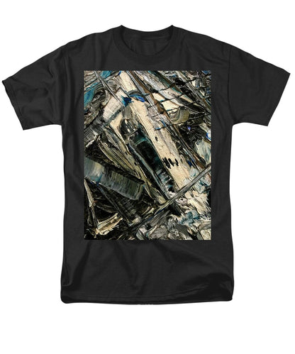 Blue Scrape - Men's T-Shirt  (Regular Fit)