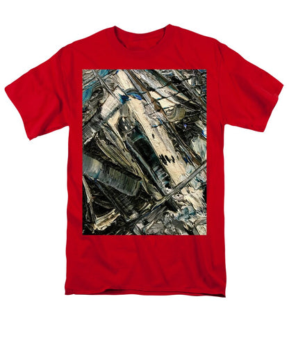 Blue Scrape - Men's T-Shirt  (Regular Fit)