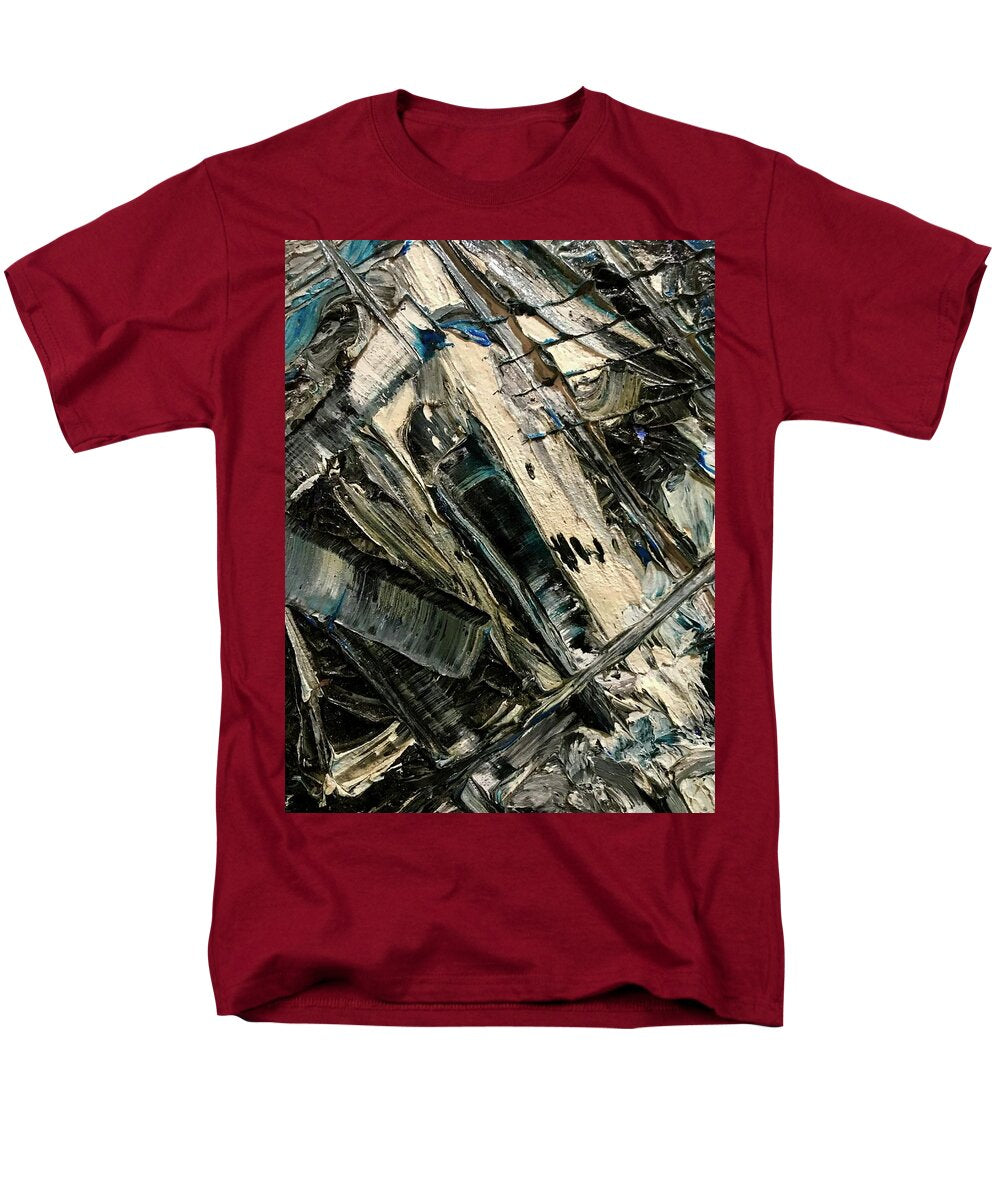 Blue Scrape - Men's T-Shirt  (Regular Fit)
