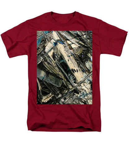 Blue Scrape - Men's T-Shirt  (Regular Fit)