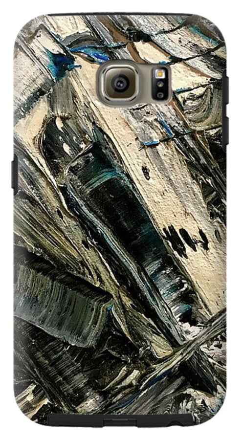 Blue Scrape - Phone Case