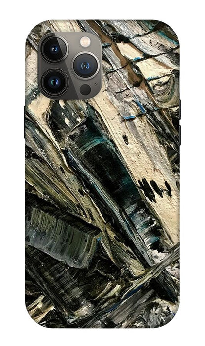 Blue Scrape - Phone Case