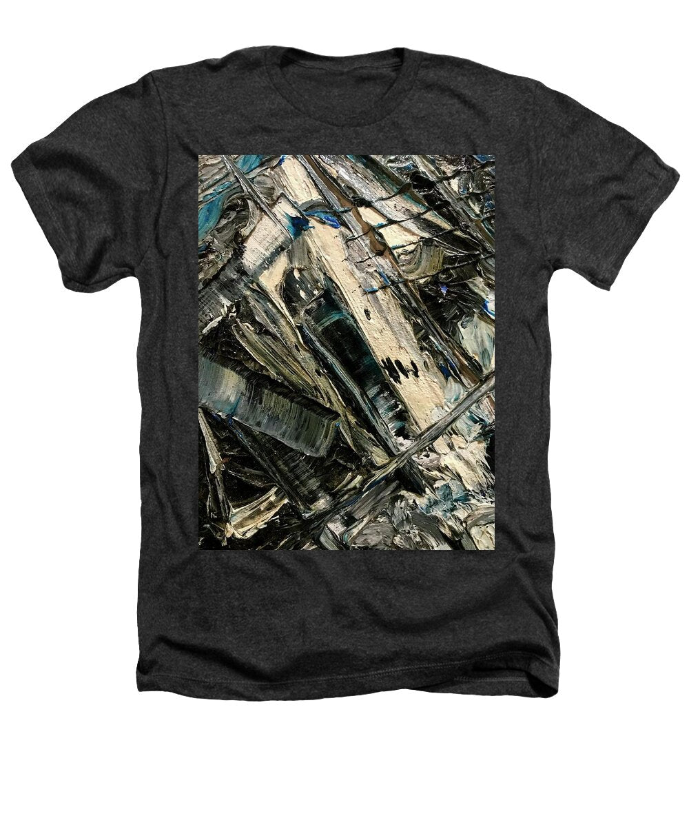Blue Scrape - Heathers T-Shirt