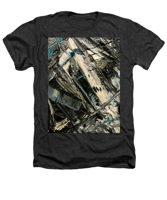 Blue Scrape - Heathers T-Shirt