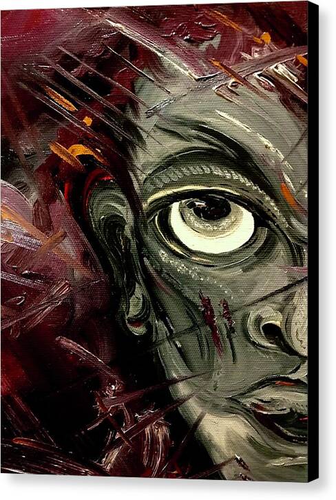 Boy Hell Half - Canvas Print