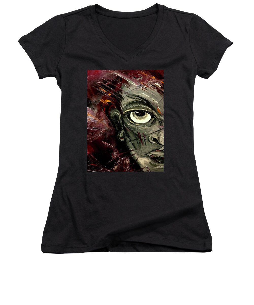 Boy Hell Half - Women's V-Neck