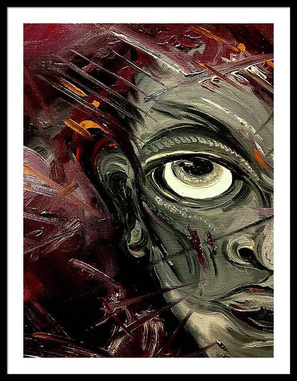 Boy Hell Half - Framed Print
