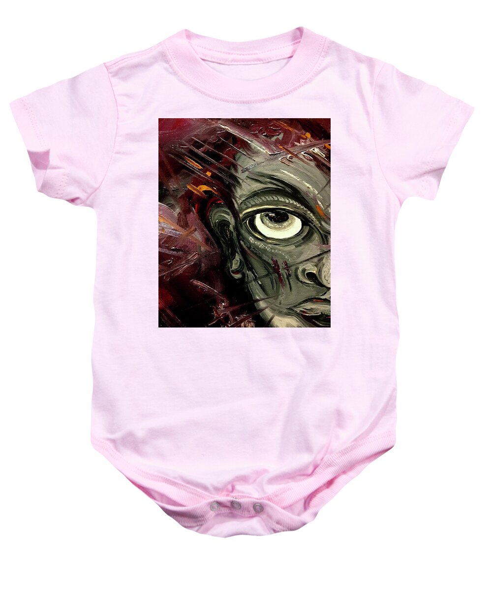 Boy Hell Half - Baby Onesie