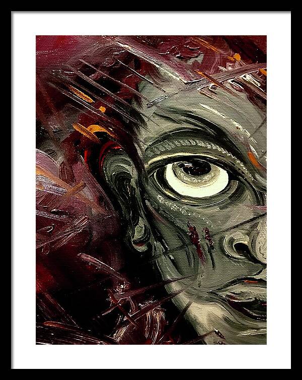 Boy Hell Half - Framed Print