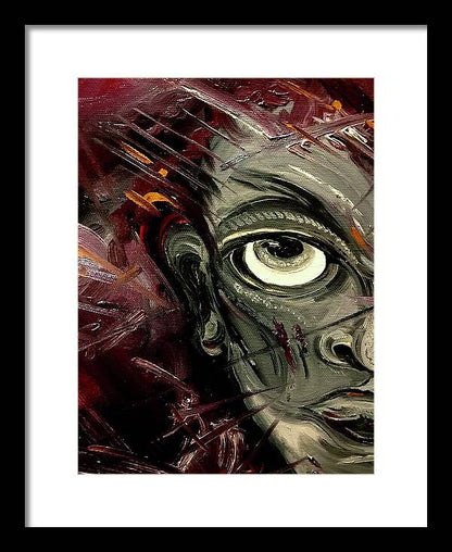 Boy Hell Half - Framed Print