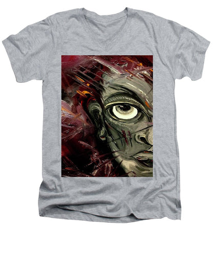 Boy Hell Half - Men's V-Neck T-Shirt