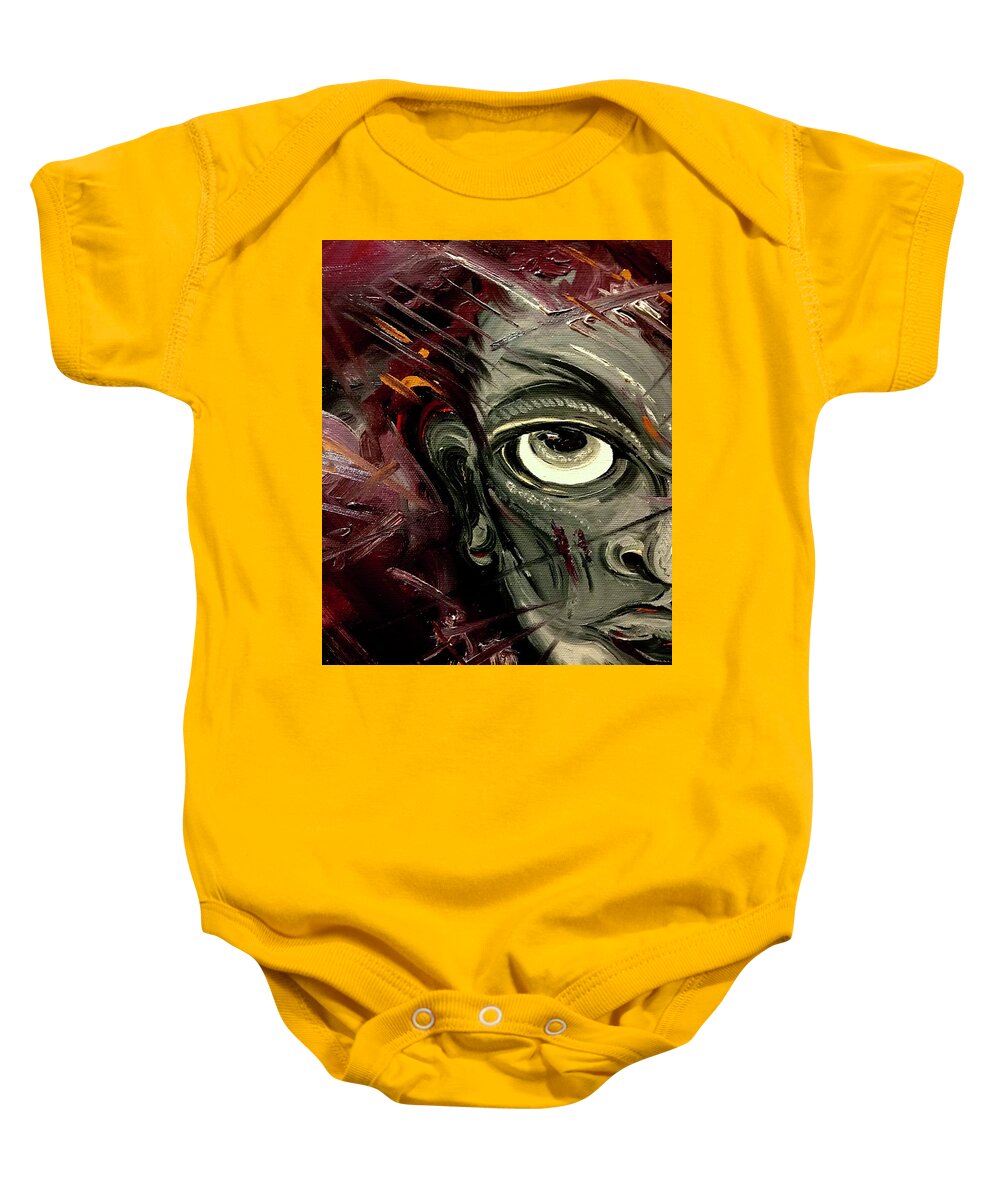 Boy Hell Half - Baby Onesie