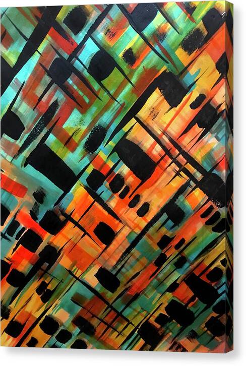 Brendas Abstract - Canvas Print