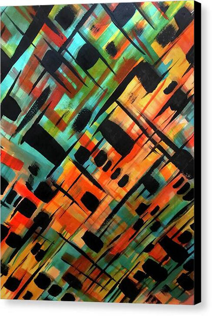 Brendas Abstract - Canvas Print