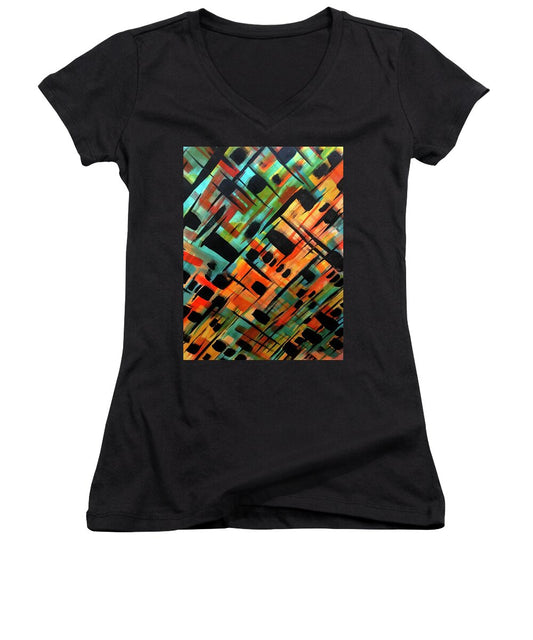 Brendas Abstract - Women's V-Neck