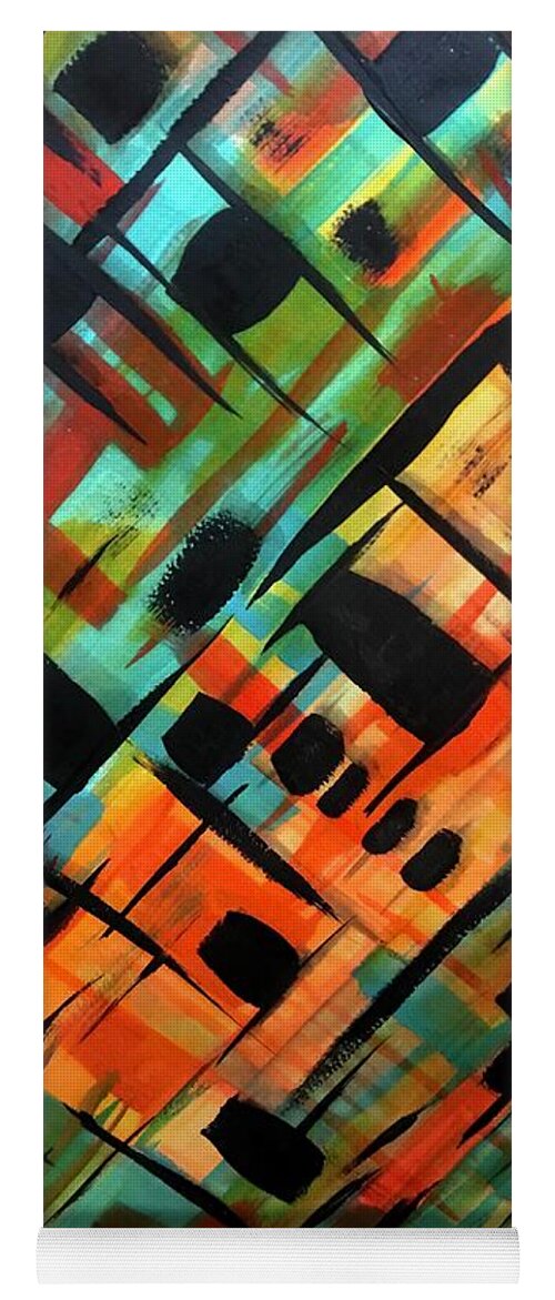 Brendas Abstract - Yoga Mat