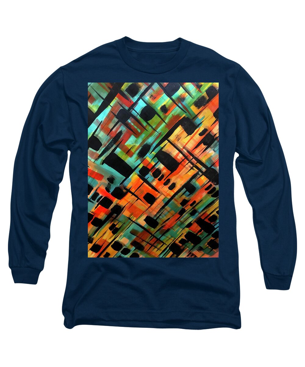 Brendas Abstract - Long Sleeve T-Shirt