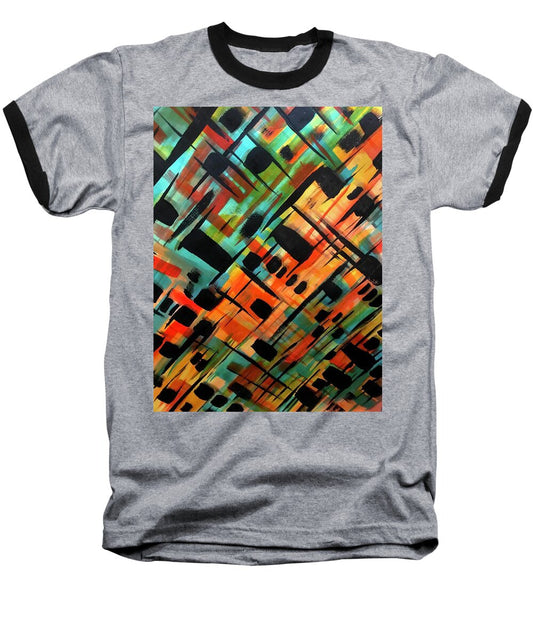 Brendas Abstract - Baseball T-Shirt